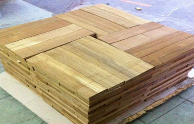 कटा हुआ काट लकड़ी फ़्लोरिंग लिबास शीट, टीक लकड़ी लकड़ी की छत 0.5 मिमी