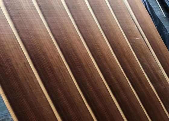 120 मिमी चौड़ाई 3 डी प्राकृतिक पाइन लकड़ी लिबास शीट्स स्मोक्ड