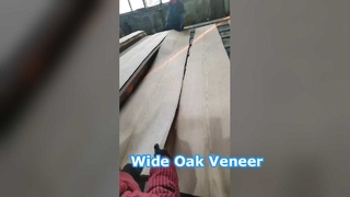 अमेरिकन व्हाइट ओक वेनीर क्राउन कट