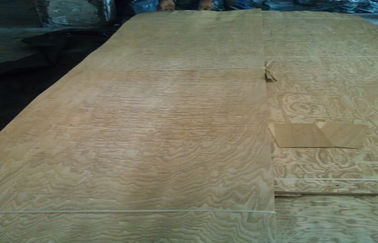 पीला ऐश Burl लकड़ी लिबास, 0.50 mm मोटाई प्राकृतिक लकड़ी लिबास
